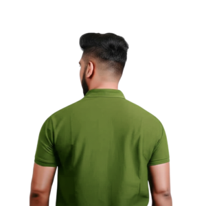 Olive Green Back View