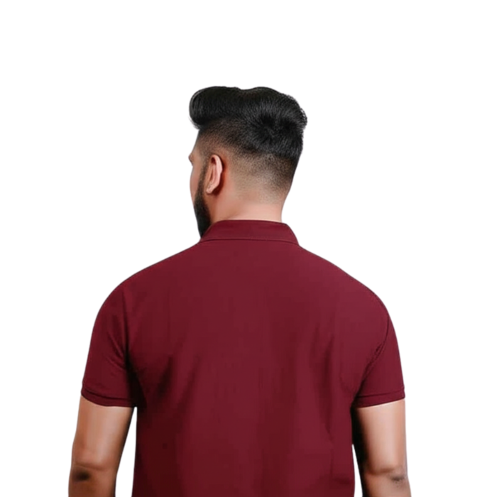 Maroon Back View