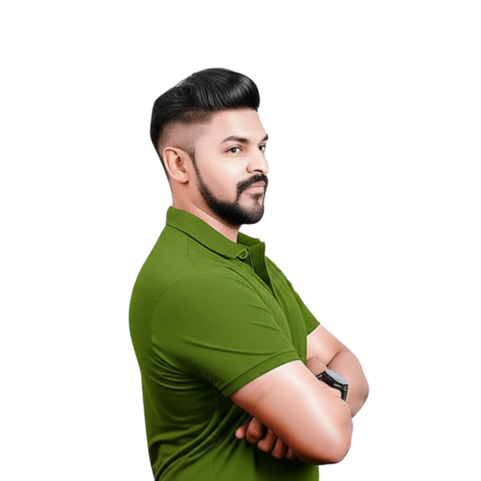 Olive Green Side View